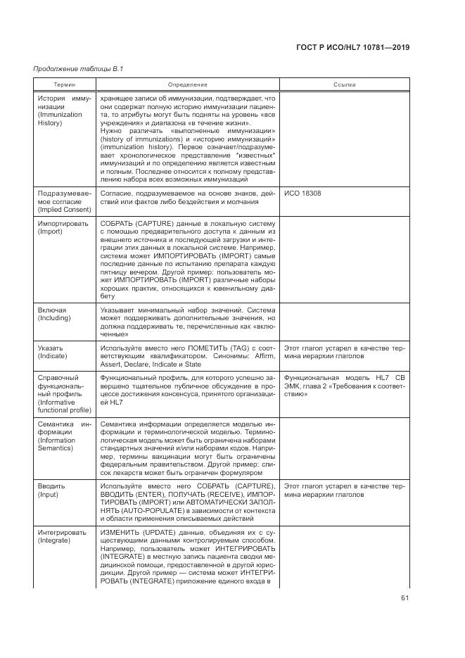 ГОСТ Р ИСО/HL 7 10781-2019, страница 67
